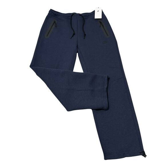 Nike Sportswear Tech Fleece Straight Leg Sweatpants Blue FB8012-473 Men's Size L - Picture 3 of 10